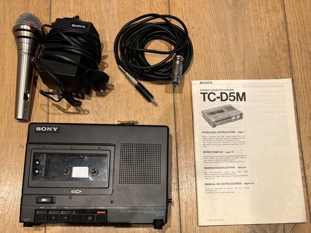 Sony tc-d5 pro / sony tc-d5m bon etat general - Photo, audio & vidéo