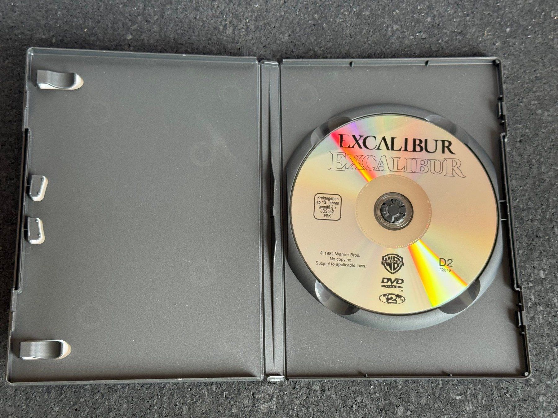 Tutti i DVDs: EXCALIBUR DVD EN/DE/SP – Usato da Fribourg venduto da tschjoly 4