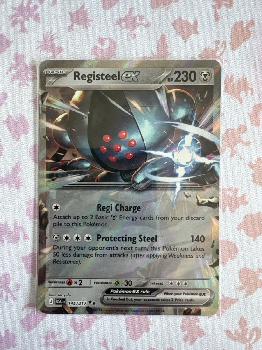 Pokémon Carte collezionabili: Registeel Ex - Pokemon Ascended Heroes – Nuovo (secondo la descrizione) da Neuchatel venduto da mar_ne94