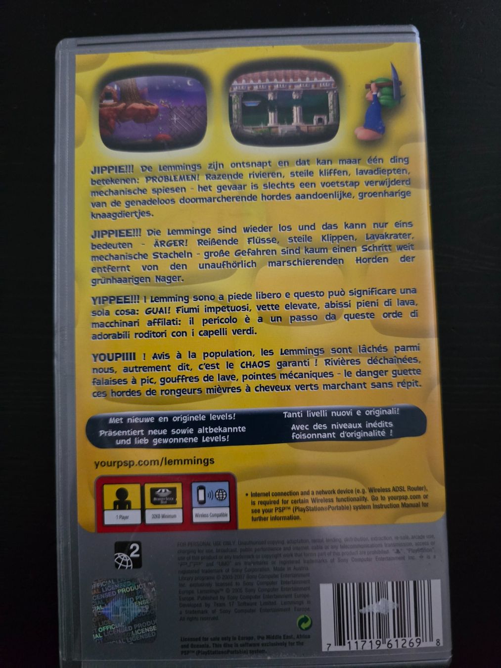 Giochi: Jeux PSP Lemmings – Usato da Tramelan venduto da Nirdan 2