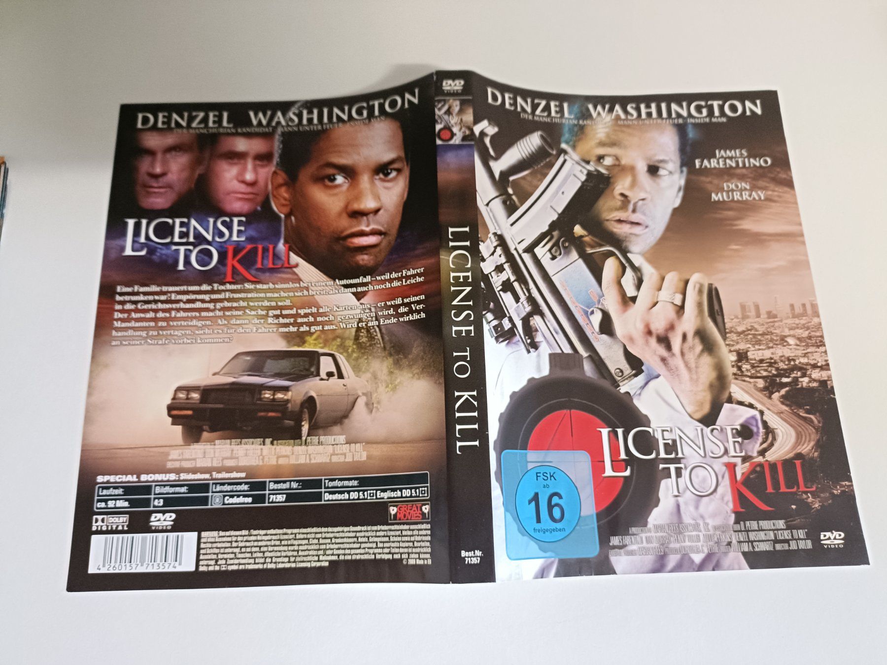 Tutti i DVDs: Liecence to kill – Usato da Köniz venduto da Movieportal007