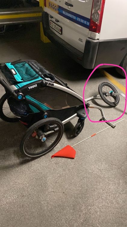 thule chariot lite jogging kit