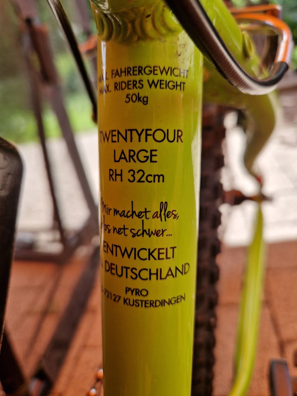 Pyro Biciclette: Pyro 24 Zoll (Large) – Usato da Volketswil venduto da SharkyBlue 2
