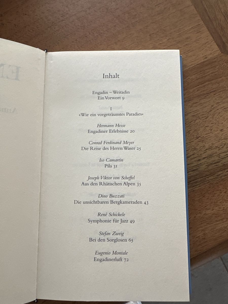 Bücher: Engadin Anna Kurth u. Jürg Amann – Neu (gemäss Beschreibung) aus S. Antonino von Swissbutler 1