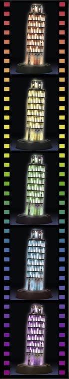 Ravensburger Puzzle: Ravensburger 3D Puzzle Turm von Pisa LED – Usato da Zuchwil venduto da simge_1907 2