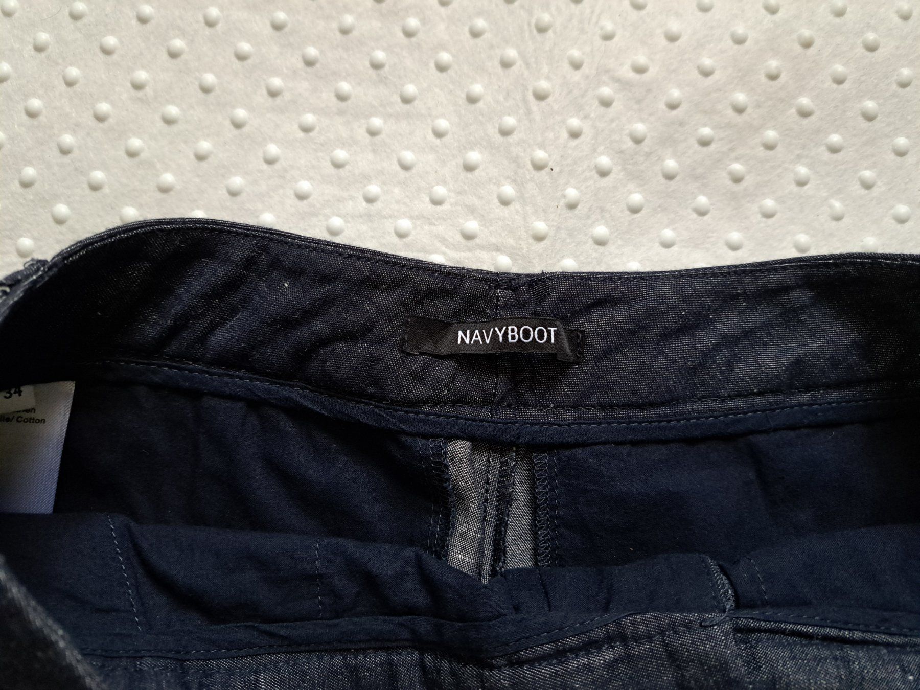Navyboot Pantaloni: NAVYBOOT Damen Hose 55% Leinen Grösse 34 – Usato da Gysenstein venduto da joshuas81 2