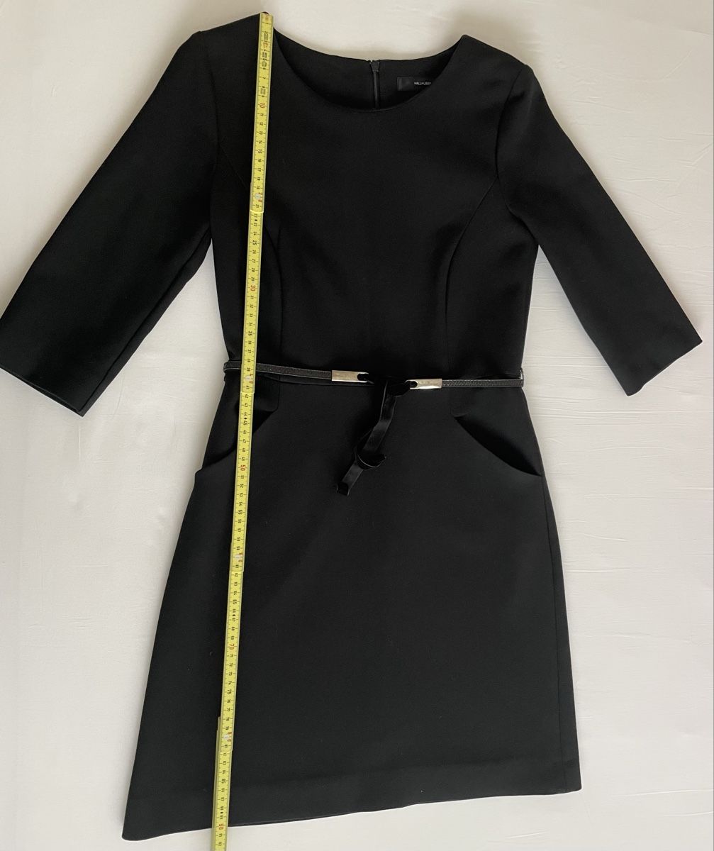 Hallhuber Vestiti: Hallhuber Kleid, schwarz, Gr. 36, mit Gürtel – Usato da St. Moritz venduto da cri_h9tt 5