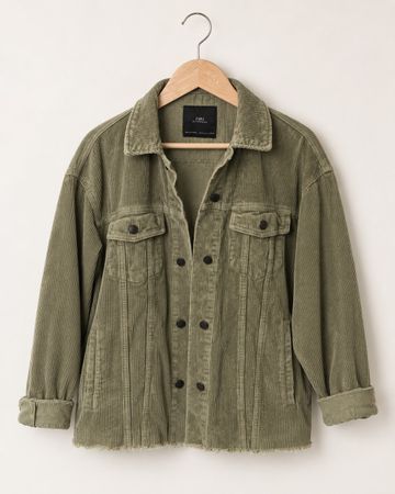 Cordjacke Khaki Grösse M gebraucht