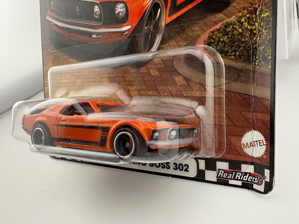 Hot Wheels 69 Ford Mustang Boss 302 Premium Boulevard #123 (Gebraucht