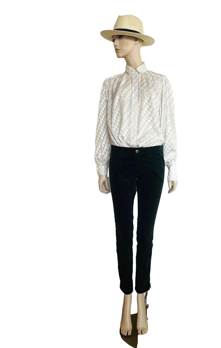 Louis Vuitton Pantaloni: Pantalon velours slim LOUIS VUITTON – Usato da Genève venduto da Bazaror 3