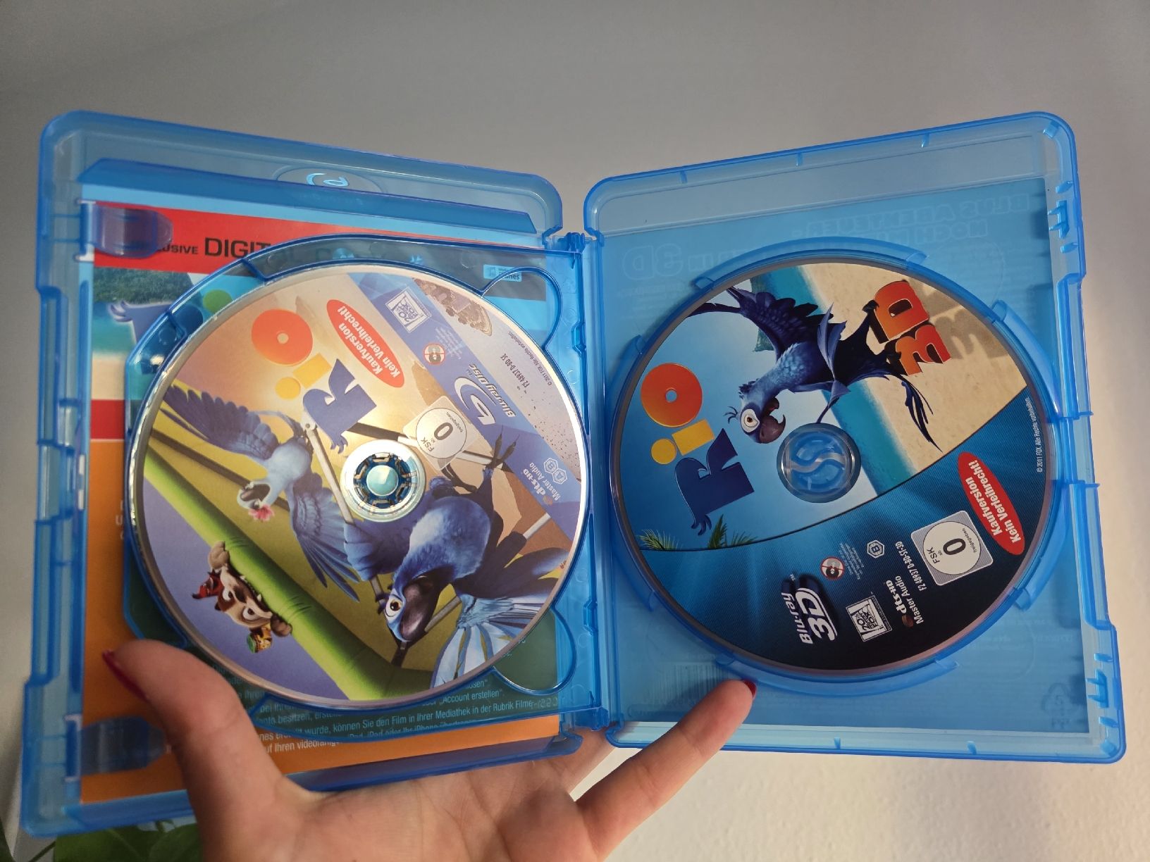 Tutti i DVDs: Blu-ray 3D+Blu-ray+DVD+Digital Copy Rio new – Nuovo e nell'imballaggio originale da Spreitenbach venduto da sar_pzg6 2