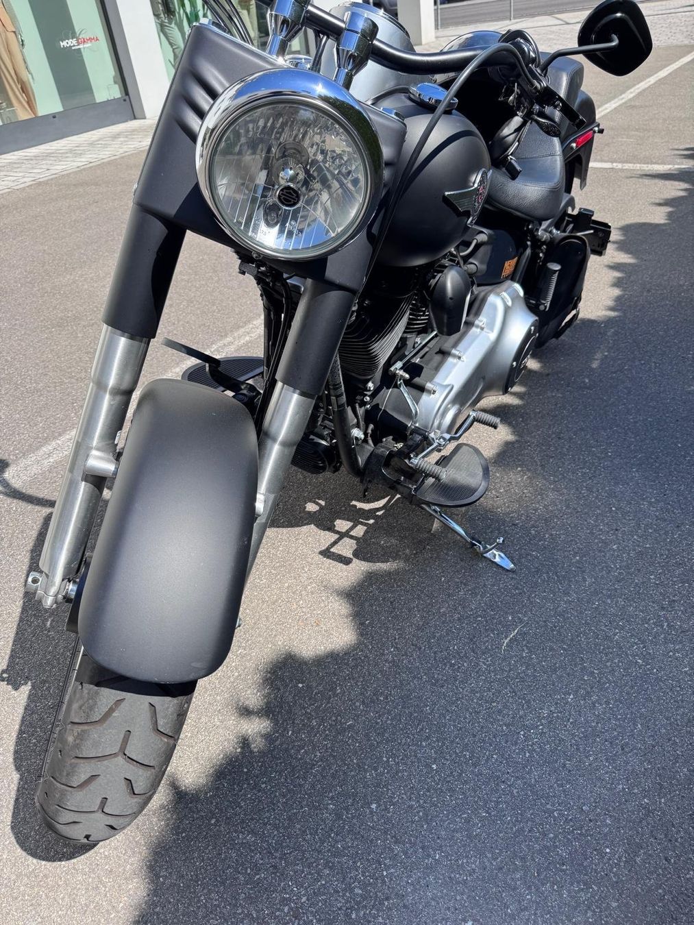 Harley-Davidson Chopper: Harley Davidson FLSTFB  103 – Usato da St. Gallen venduto da 62_Kaiser 3