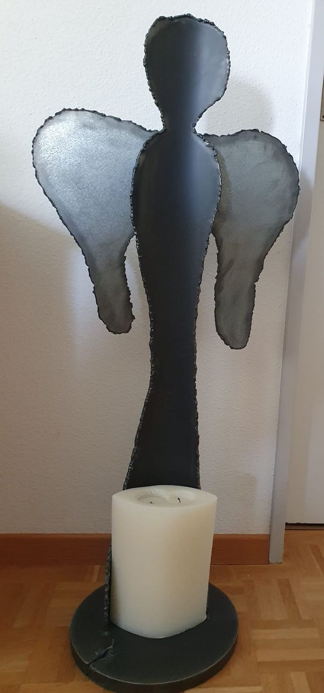 Statuette: Metall-Engel handgemacht – Usato da Abtwil SG venduto da mamimaz