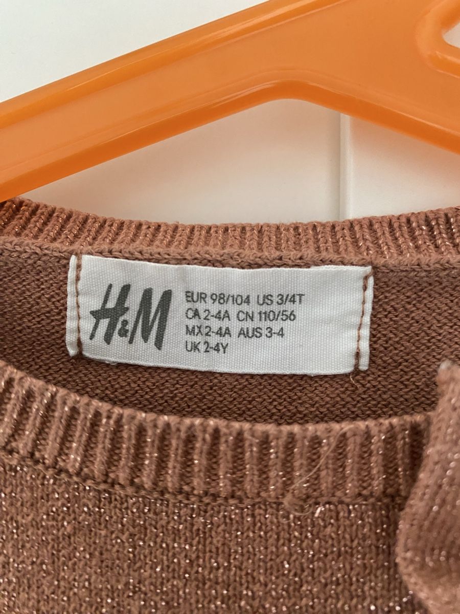 H&M Maglioni & Felpe: H&M gitzer Pullover, Grösse 98/104, Top Zustand – Usato da Nänikon venduto da schtern 1