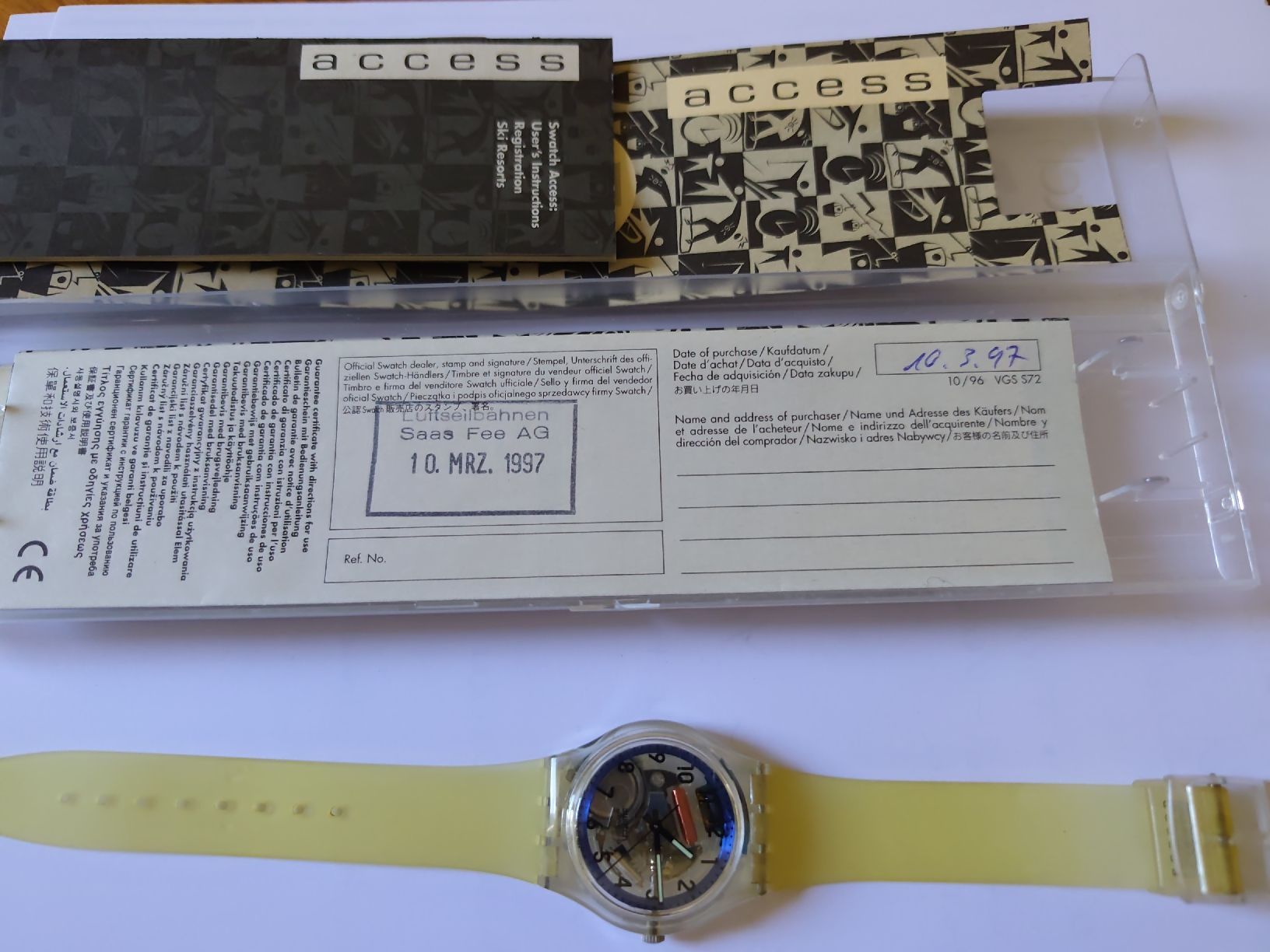 Swatch Smartwatch: Schwatch access – D'occasion à Aesch BL par Refurber