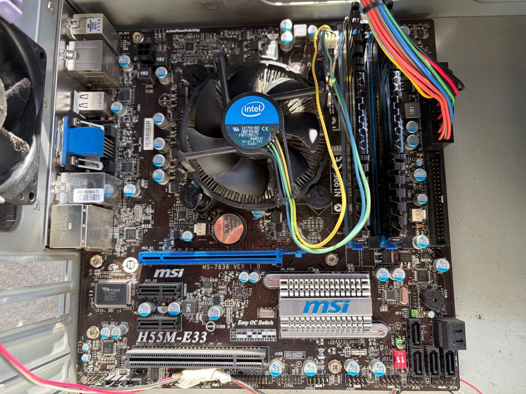 MSI Schede madri: MSI H55M-E33 Board mit Intel Core i3 CPU und 8GB RAM – Usato da Märstetten venduto da fury_psg