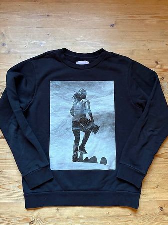Palm Angels Crewneck Sweatshirt with Skater Print
