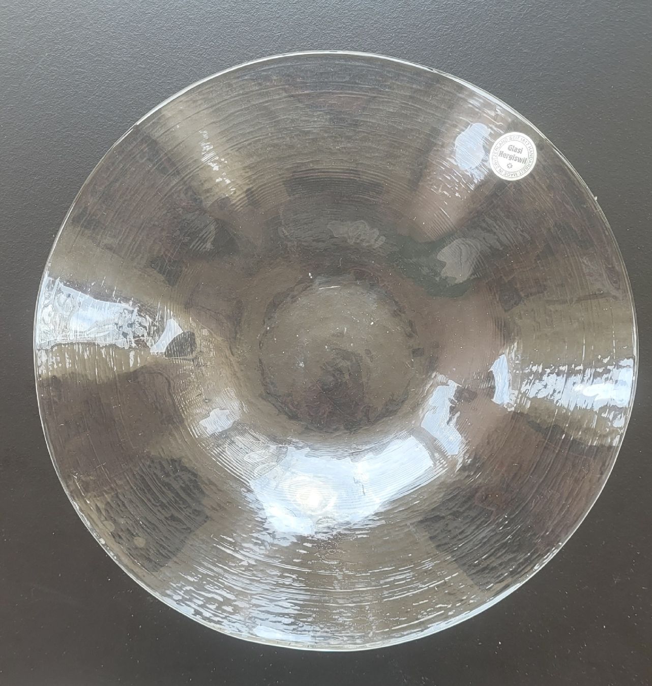 Glasi Hergiswil Piatti: Glasi Hergiswil Teller – Nuovo (secondo la descrizione) da Horn venduto da Minerva67 1
