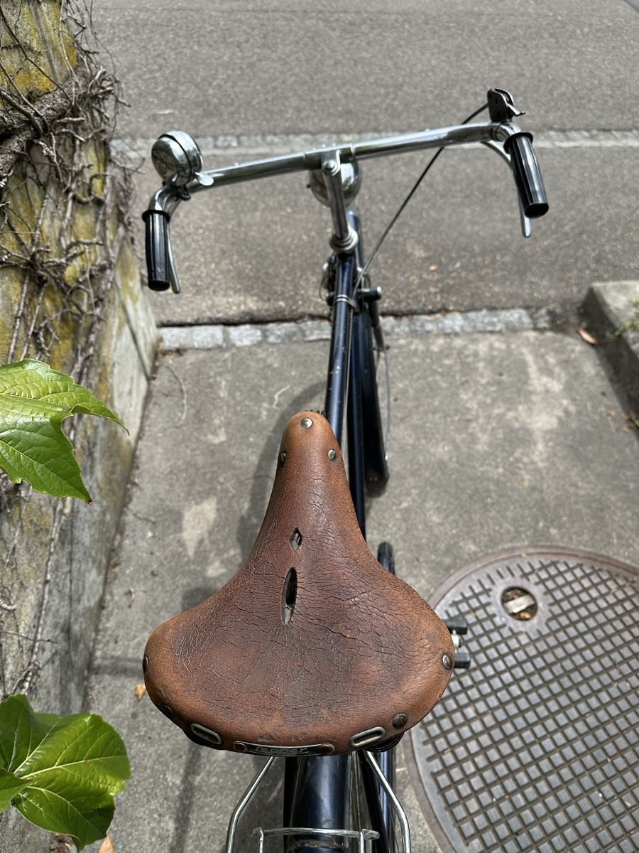 Biciclette: Oldtimer Velo ca. 1951 in dunkelblau – Usato da Binningen venduto da Globe_21 7