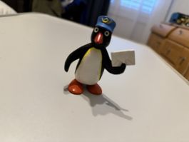 Pingu Postbote Figur – Bullyland 1990 – Handbemalt