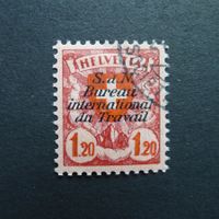 1936 BIT Nr. 21.2.01 HFLVETIA gestempelt SBK 1400.-