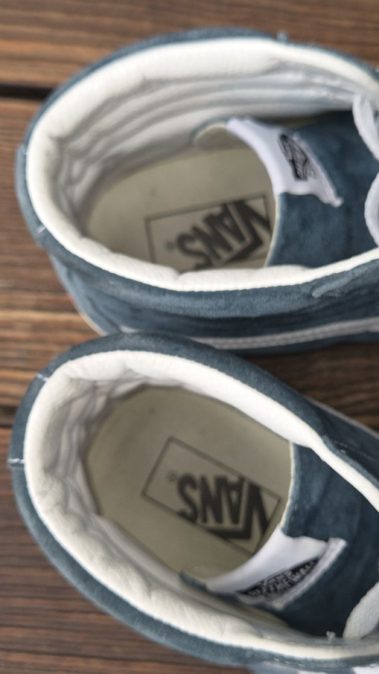 Vans Scarpe da uomo: Vans Sk8-Hi Sneaker blau suede Grösse 44 – Usato da Teufen ZH venduto da finetec 5
