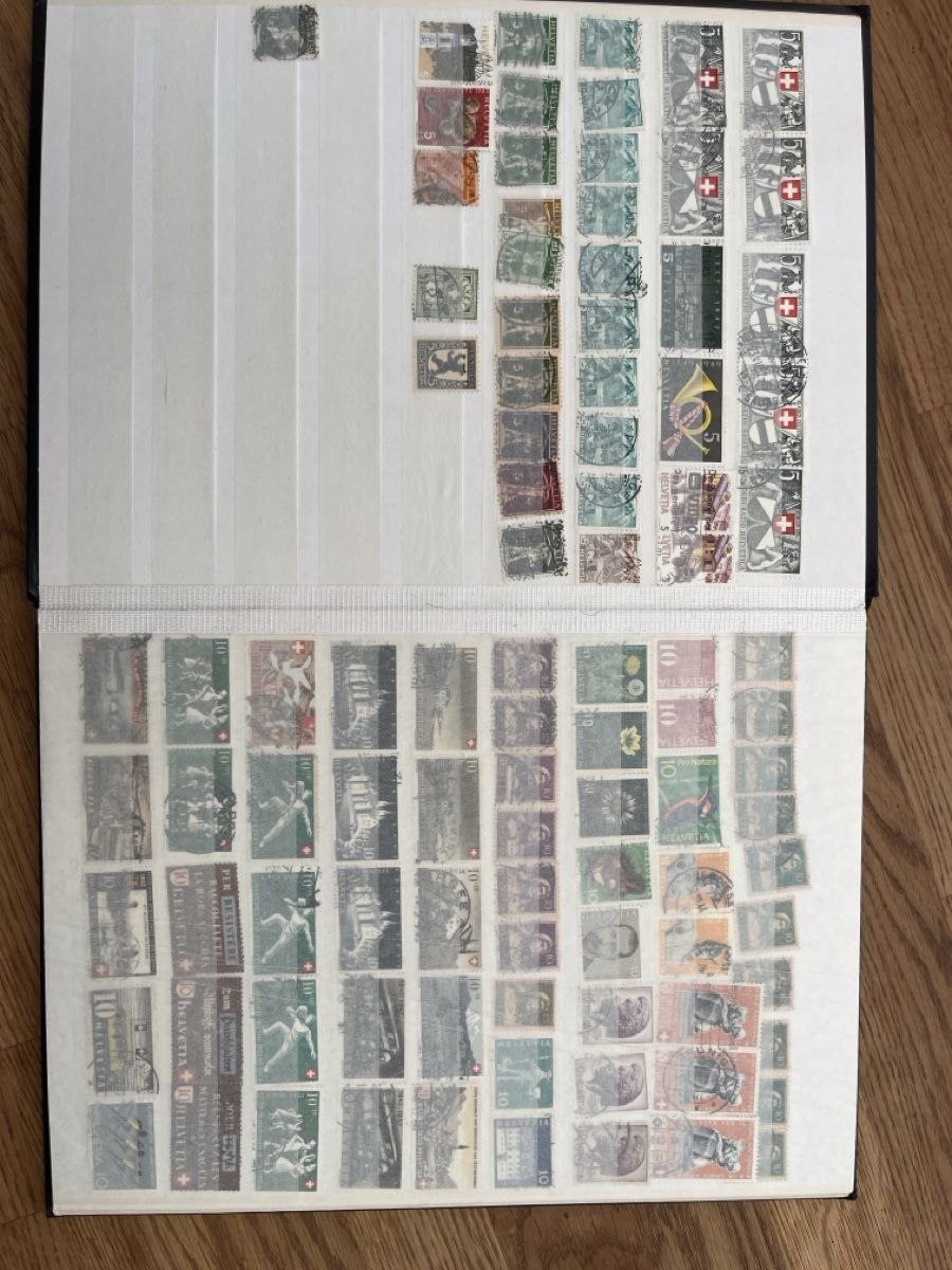 Tous les timbres: Briefmarken Album, div. Marken – D'occasion à Sursee par abcdxyz 2