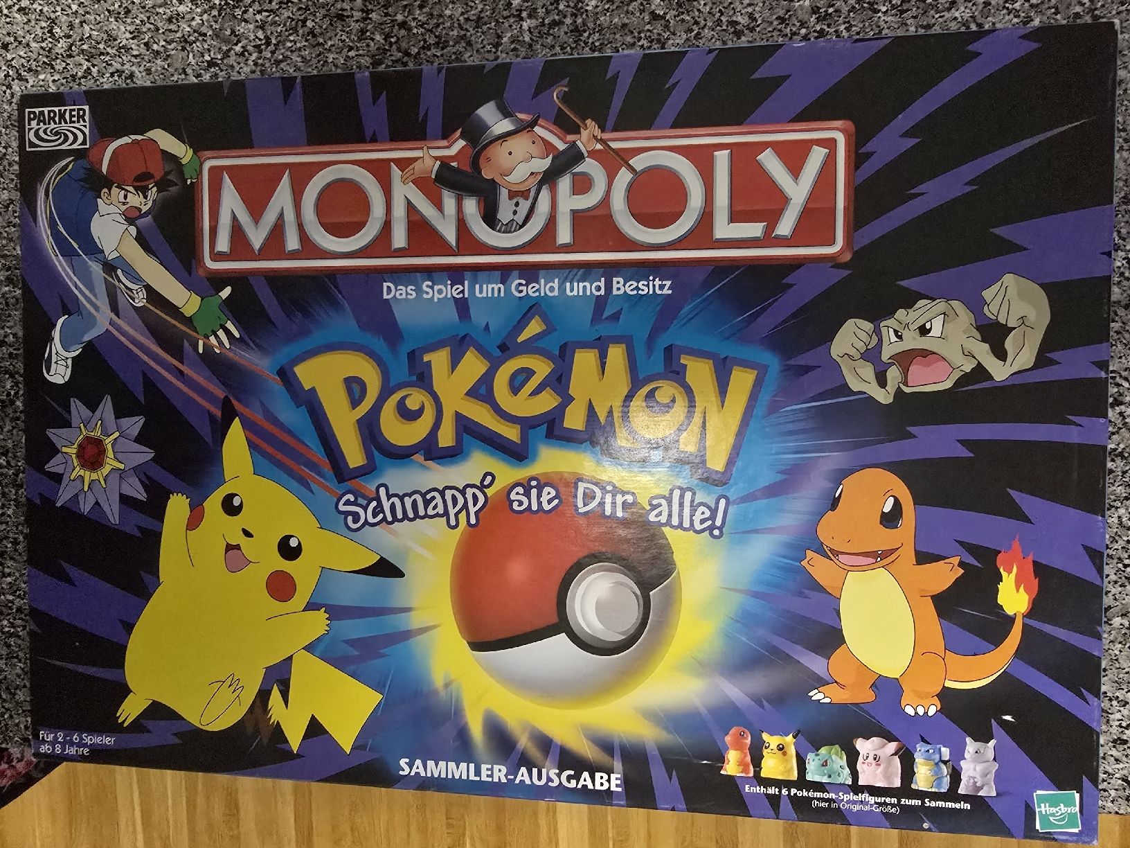 Parker Spiele: Monopoly Pokemon Vintage Brettspiel – Gebraucht aus Jona von DaSilva1988
