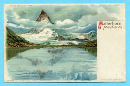 Matterhorn - Météorkarte (Halt gegen Licht)