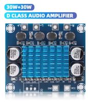 2x30W CS8673 Class D Stereo DIY Verstärker Modul NEU