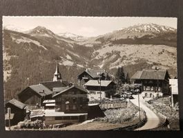 Pany   Prättigau   Postauto  Graubünden   1949   AK animiert