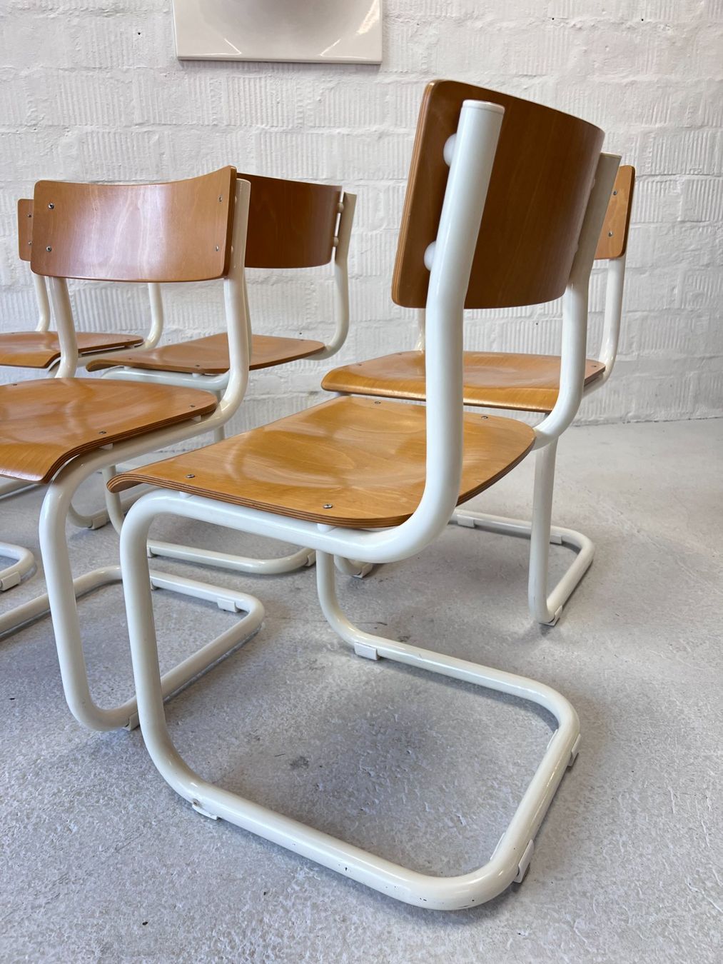 Stühle: Vintage Freischwinger Stühle - RUMAS - Denmark – Gebraucht aus Walzenhausen von stilvollwohnen 2