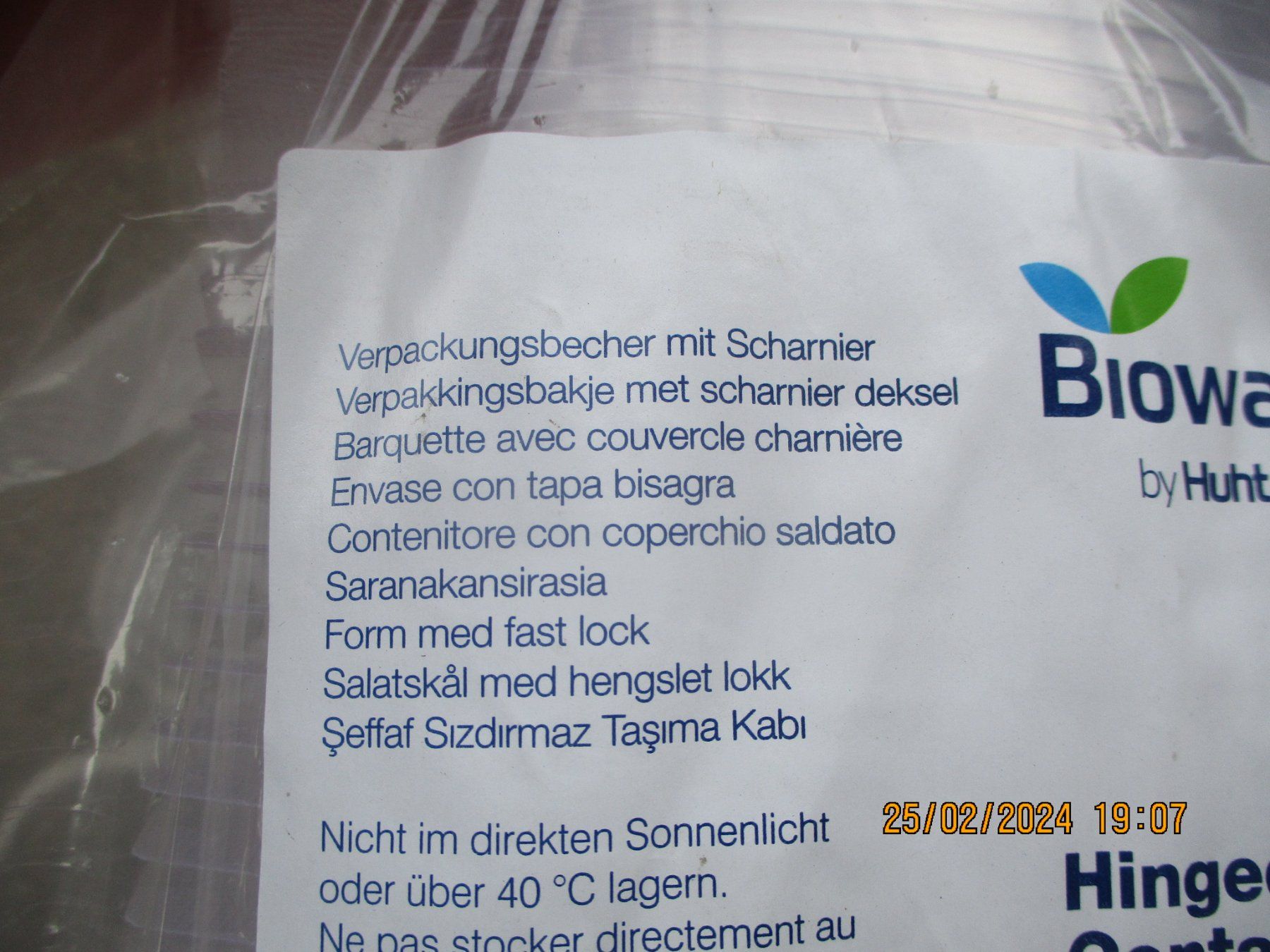 Behälter & Ähnliches: HINGED LID CONTAINER WEGWERFSCHALE 750 ML CA. 65 STÜCK – Neu (gemäss Beschreibung) aus Langnau i. E. von Superseven69 5