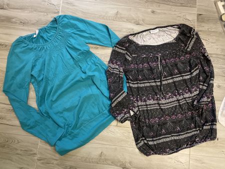 2 C&A Umstands Tunikas/Shirt Gr. S