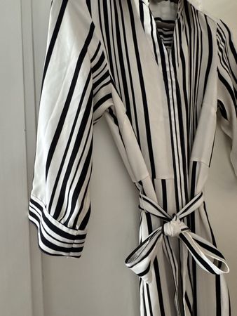 Shirt dress striped Size EUR 34 new condition