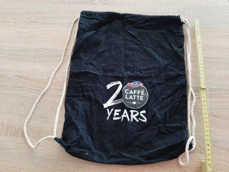Stoff - Rucksack mit Tragriemen, 42 cm x 31 cm,