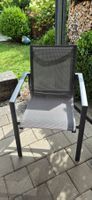 Gartenstühle Alu :: 6 Stück :: stapelbar