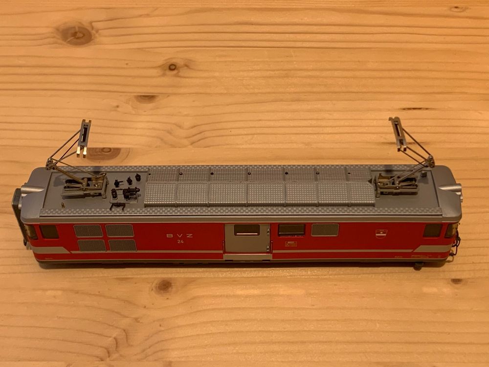 Bemo Modelleisenbahnen: BEMO BVZ Deh 4/4 24 OVP – Defekt aus Disentis/Mustér von Zbot28 4
