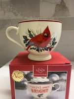 Brand New! Lenox USA Winter Greetings Mug Cardinal