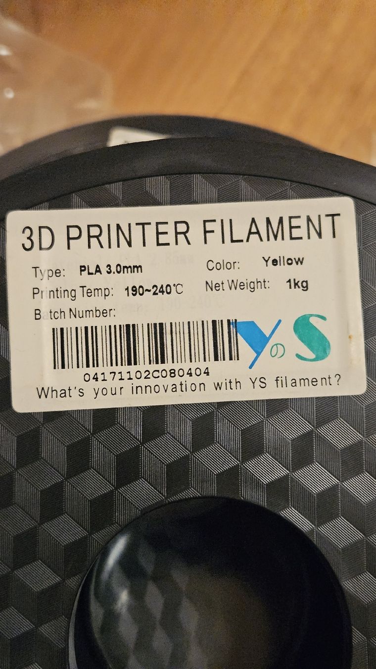 Stampanti 3D: Filament 3,0 mm – Nuovo (secondo la descrizione) da Meyriez venduto da RYO_RYO 1