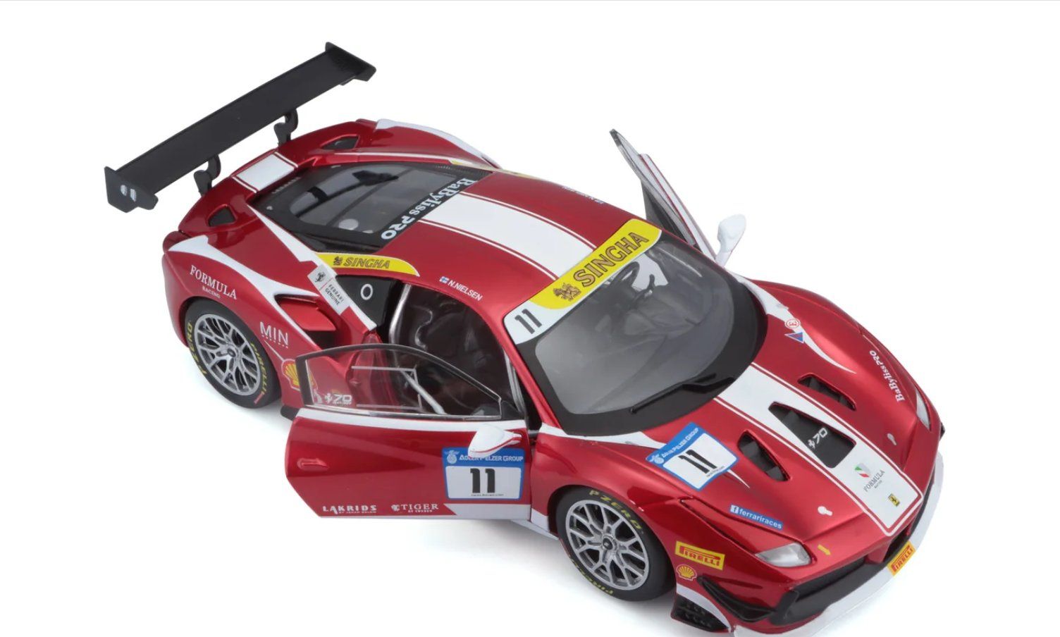Ferrari Modellini d'auto: Ferrari 488 Challenge 2017 ,  Bburago , 1:24 – Nuovo e nell'imballaggio originale da Goldach venduto da Feivel9 1