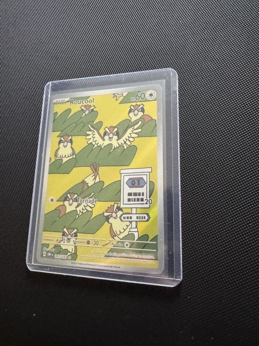 Pokémon Carte collezionabili: Roucool 207/197 AR NM FR – Nuovo e nell'imballaggio originale da Courtepin venduto da cr7_jk98 1