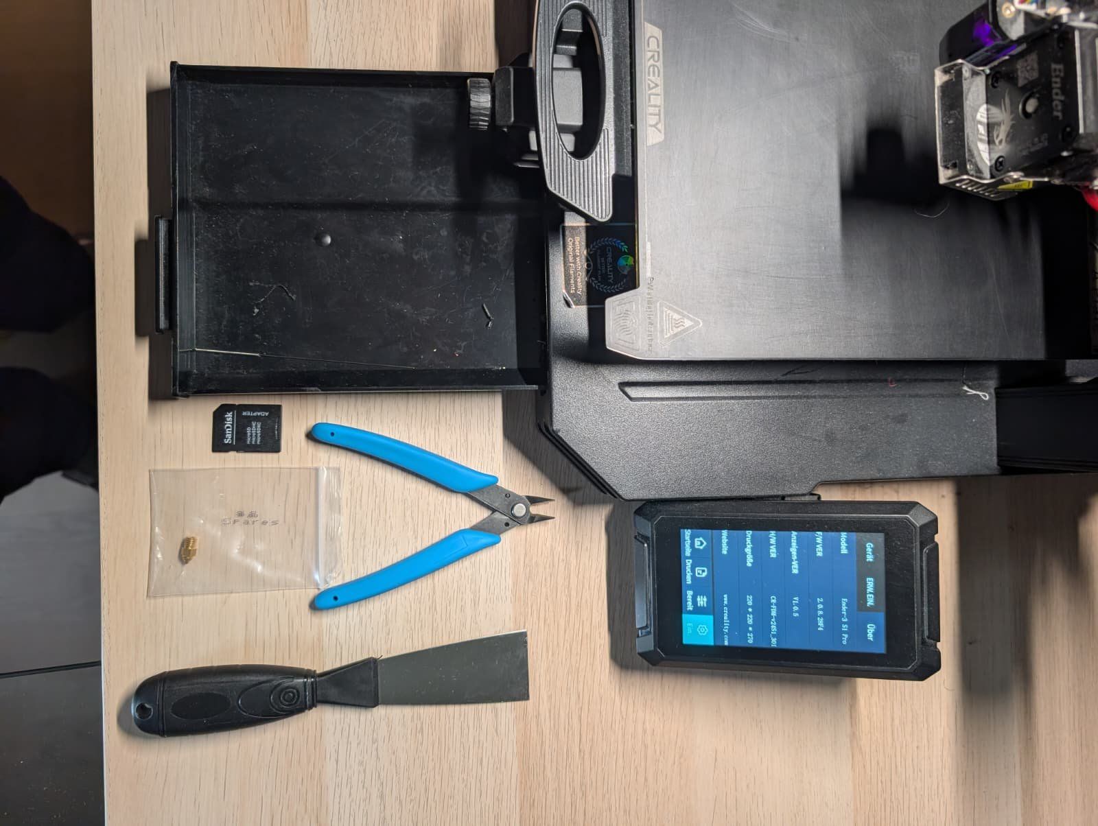 Creality 3D Drucker: Creality Ender-3 S1 Pro – Gebraucht aus Sursee von qwertzuiop94 2