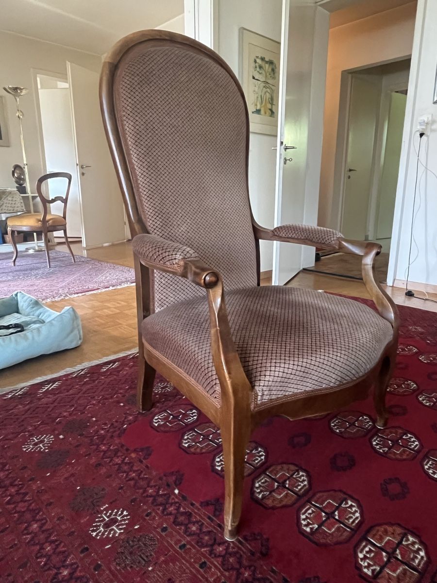 Poltrone: Antiker Stuhl Louis-Philippe-Stil – Usato da Gattikon venduto da blauloui76 1