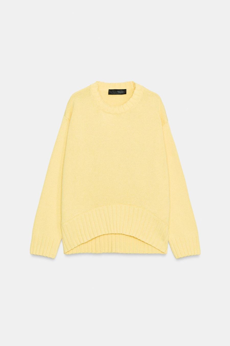 Zara Maglioni & Felpe: ZARA Damen Pullover Strickpullover gelb Rundhals M NEU – Nuovo e nell'imballaggio originale da Rotkreuz venduto da ILURENA 3