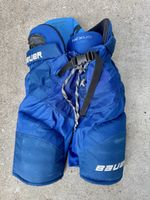 Eishockeyhose Bauer Nexus 1000 blau gebraucht Senior S