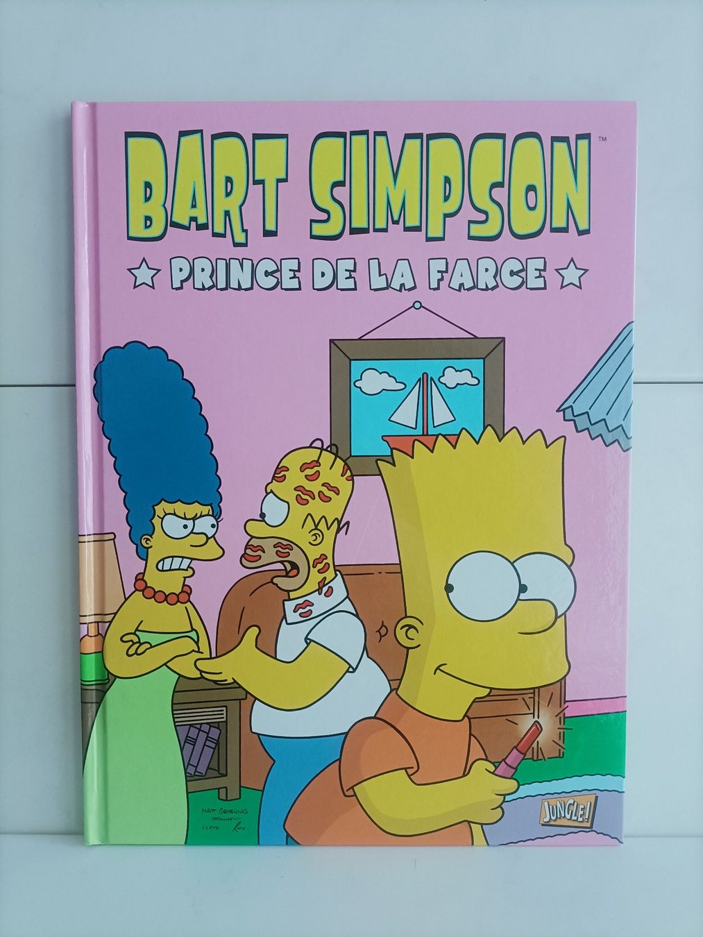Fumetti: BD Bart Simpson -1- Prince de la farce / Groening / Jungle – Usato da crans montana venduto da AB3963