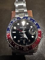 Herrenuhr Parnis GMT Automatik 