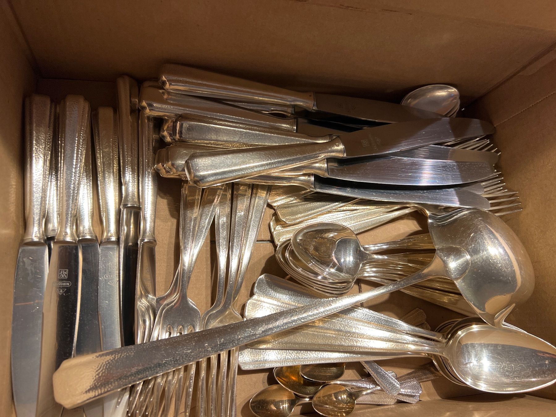 WMF Bestecksets: WMF Nirosta Besteck, versilbert, 62 teilig – Gebraucht aus zuerich von yvro01 5