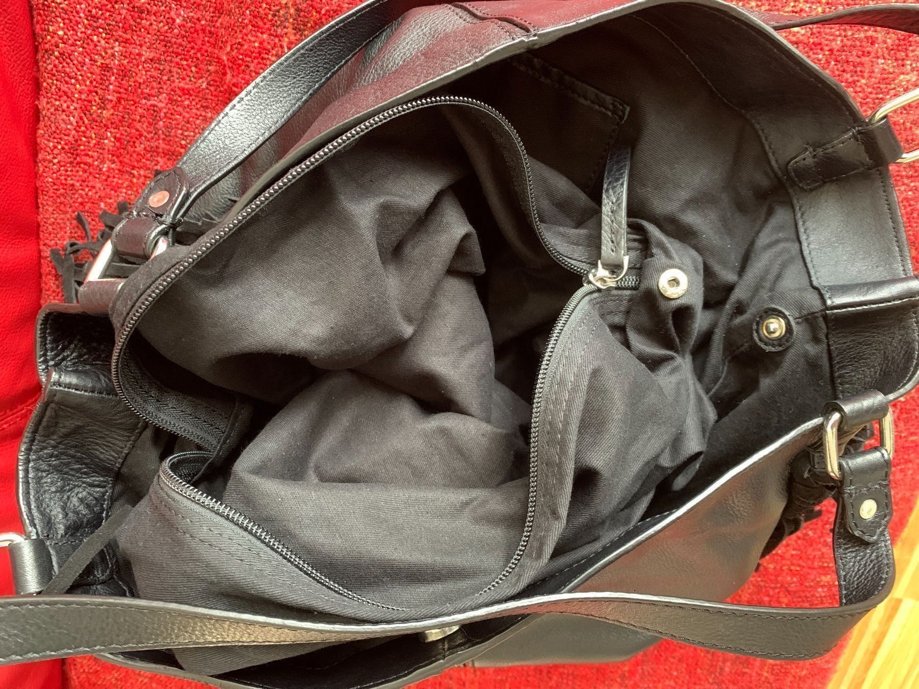 Borse da donna: Damen Echt Leder Tasche Schwarz Neu – Nuovo (secondo la descrizione) da Zürich venduto da Gross9 3